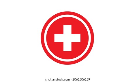 Healthcare plus sign vector symbol illustration 