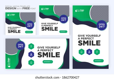 Healthcare post template. Medical promotion square web banner. Mail newsletter layouts. Social media healthcare post. Special offer banner. Sale and discount backgrounds. Medical vector template