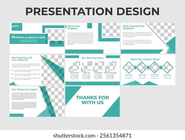 Healthcare PowerPoint presentation template design