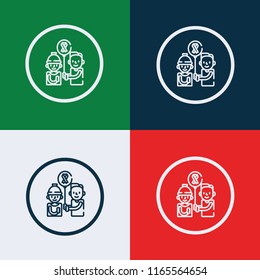 Healthcare propaganda icon