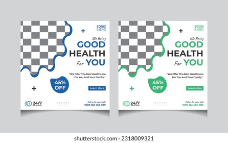 Healthcare Social Media Post Template