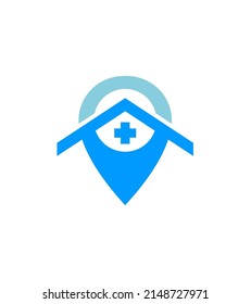 Startup-Unternehmen im Gesundheitswesen, mobiles digitales Logo für Ihr Gesundheitsunternehmen oder Krankenhaus. Design-Logo für die Gesundheitsversorgung. stylisches Vektorlogo