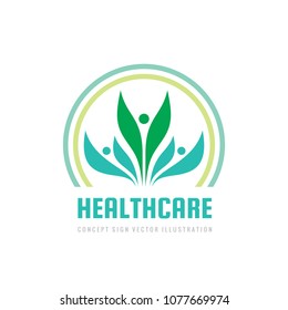 Healthcare Vector Business Logo Template Concept Stock Vector (royalty 