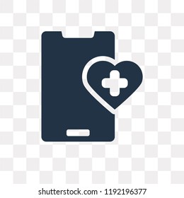 Healthcare vector icon isolated on transparent background, Healthcare transparency concept can be used web and mobile