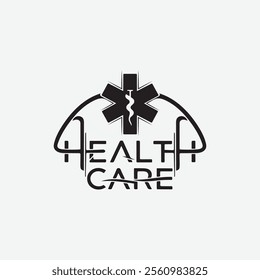 Healthcare and Wellness Logo Design.
A modern healthcare logo combining a stethoscope, person, and leaf, symbolizing wellness, care, and eco-friendly practices. Sleek design