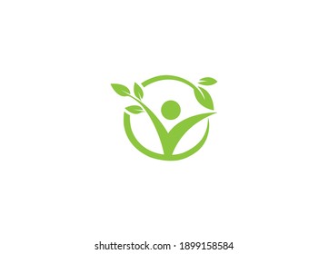 healther Logo Design with Creative Modern icon template