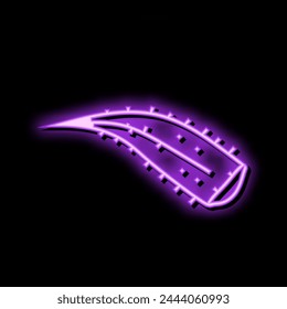 healthy aloe vera neon light sign vector. healthy aloe vera sign. isolated symbol illustration
