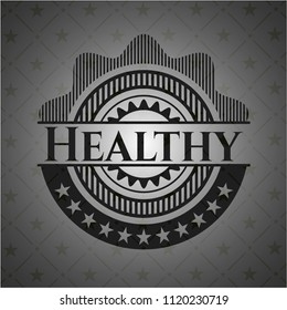 Healthy black badge
