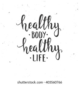 Inspirational Healthy Lifestyle Quotes Images Stock Photos Vectors Shutterstock