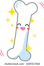 Healthy Bone face illustration