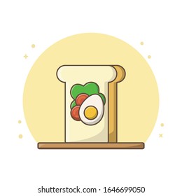 Healthy Breakfast Design Vector Conceptual