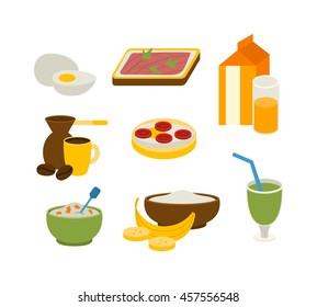 Healthy breakfast health diet concept