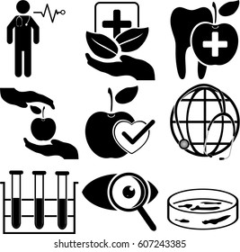 Healthy care icon