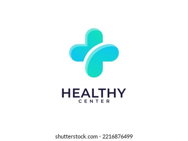 HEALTHY CENTER MEDICAL LOGO DESIGN