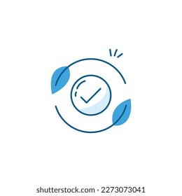 Healthy Choice vector line icon