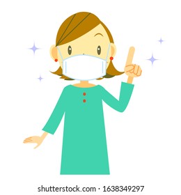 healthy clean life, cute woman 