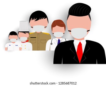 healthy concept,vector on isolated