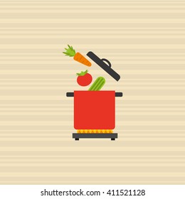 healthy cooking design 