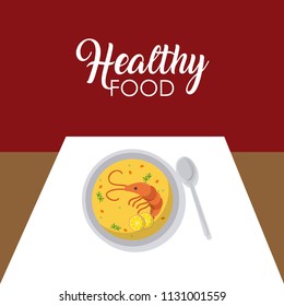 Healthy and delicious food