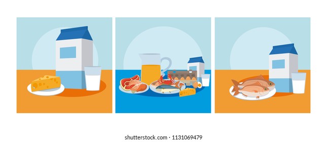 Healthy and delicious food