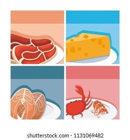 Healthy and delicious food
