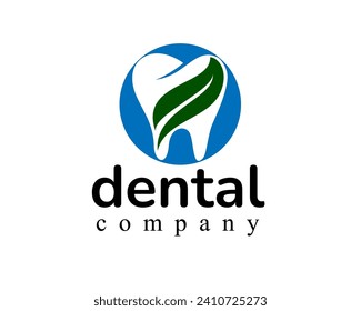 healthy dental logo design template