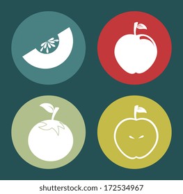 healthy design over  blue  background vector illustration