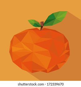 healthy design over orange   background vector illustration