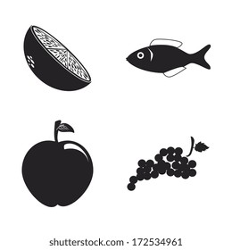 healthy design over white background vector illustration