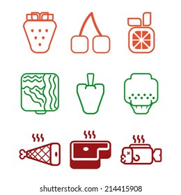 healthy design over white background vector illustration