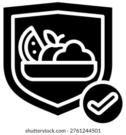 Healthy Diet Icon Element For Design