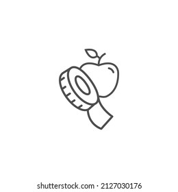 Healthy Diet icons  symbol vector elements for infographic web