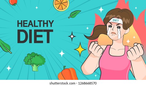 Healthy Diet Illustration