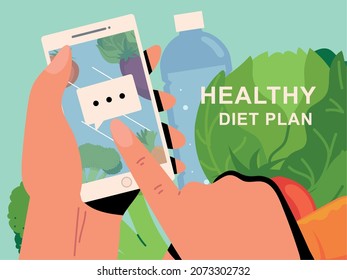 healthy diet plan app consultation