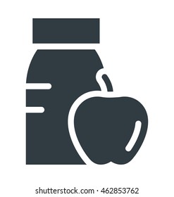 Healthy Diet Vector Icon