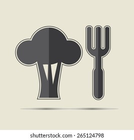 healthy dinner icon