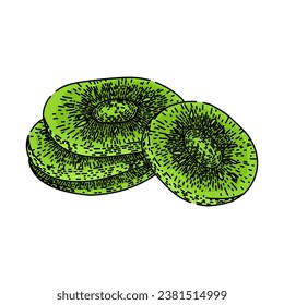 healthy dried fruit hand drawn. natural organic, nutrition dessert, vegetarian ingredient healthy dried fruit vector sketch. isolated color illustration