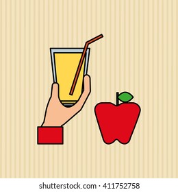 healthy drink design 
