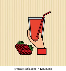healthy drink design 