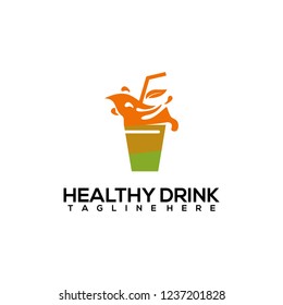 Healthy Drink Logo Design