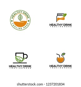 Healthy Drink Logo Design