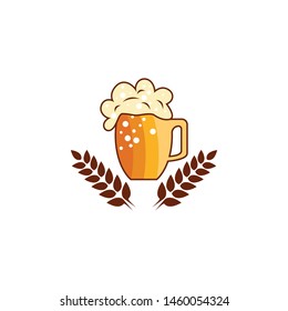 Healthy drink logo vector icon illustration design