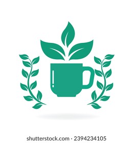 healthy drink natural food icon concept