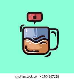 Healthy Drink Vector Design Illustration