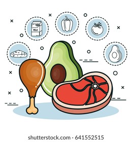 Healthy eating design