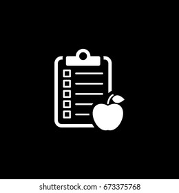 Healthy Eating Icon. Flat Design Isolated Illustration.