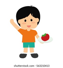 healthy eating icon image vector illustration design 
