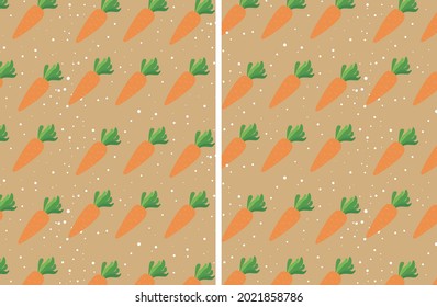 Healthy eating pattern. Carrots background