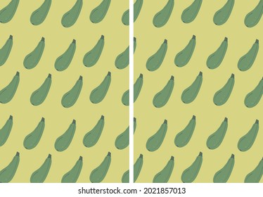 Healthy eating pattern. Zucchini background