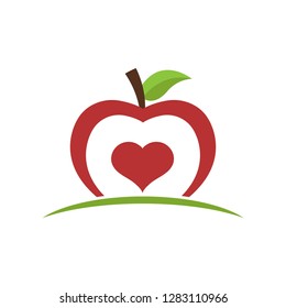 Healthy Food Apple Icon